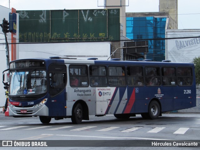Viação Osasco 21.260 na cidade de Osasco, São Paulo, Brasil, por Hércules Cavalcante. Número da foto: #9366942.