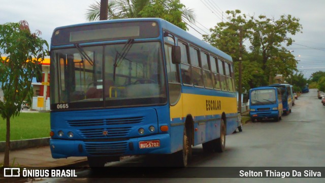 Oswaldo Brambilla Transporte Coletivo 0665 na cidade de Lins, São Paulo, Brasil, por Selton Thiago Da Silva. Número da foto: #9367090.