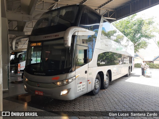 Eucatur - Empresa União Cascavel de Transportes e Turismo 5312 na cidade de Ji-Paraná, Rondônia, Brasil, por Gian Lucas  Santana Zardo. ID da foto: 9369387.