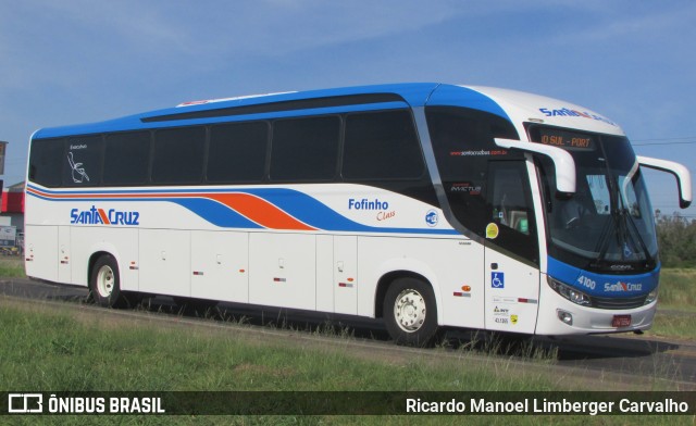 VUSC - Viação União Santa Cruz 4100 na cidade de Santa Cruz do Sul, Rio Grande do Sul, Brasil, por Ricardo Manoel Limberger Carvalho. ID da foto: 9370243.