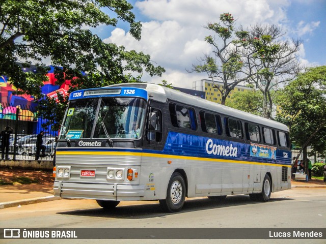 Viação Cometa 1326 na cidade de São Paulo, São Paulo, Brasil, por Lucas Mendes. ID da foto: 9370566.