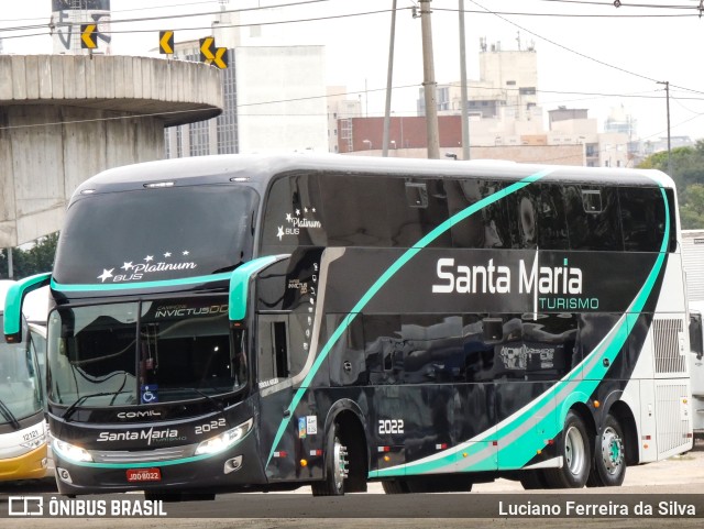 Santa Maria Turismo 2022 na cidade de São Paulo, São Paulo, Brasil, por Luciano Ferreira da Silva. ID da foto: 9370045.