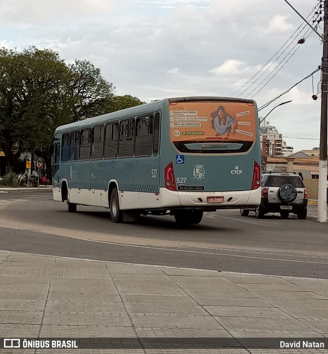 Viação Nossa Senhora Conquistadora 527 na cidade de Pelotas, Rio Grande do Sul, Brasil, por David Natan. ID da foto: 9369808.