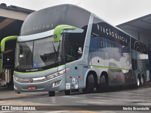 Viação Garcia 8804 na cidade de Curitiba, Paraná, Brasil, por Netto Brandelik. Número da foto: #9368134.