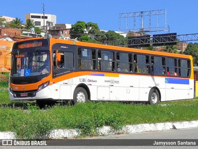 Itamaracá Transportes 1.586 na cidade de Abreu e Lima, Pernambuco, Brasil, por Jamysson Santana. ID da foto: 9367371.