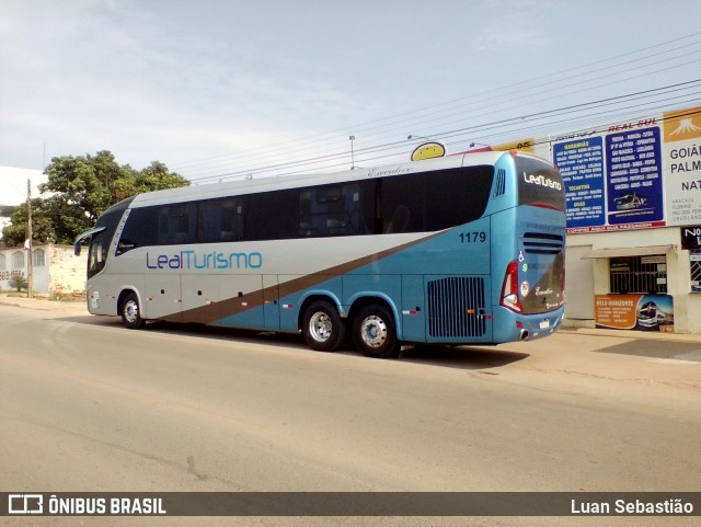 Leal Transporte e Turismo 1179 na cidade de Águas Lindas de Goiás, Goiás, Brasil, por Luan Sebastião. ID da foto: 9369040.