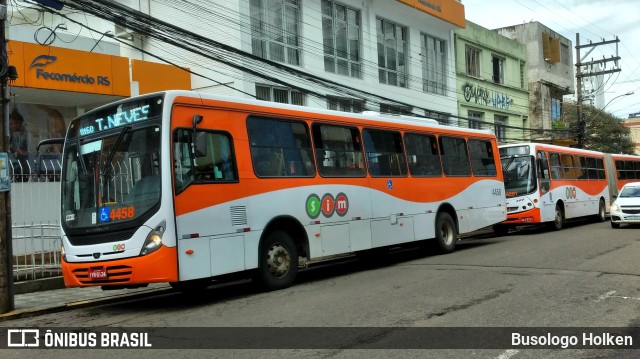 Expresso Medianeira 4458 na cidade de Santa Maria, Rio Grande do Sul, Brasil, por Busologo Holken. Número da foto: #9368112.