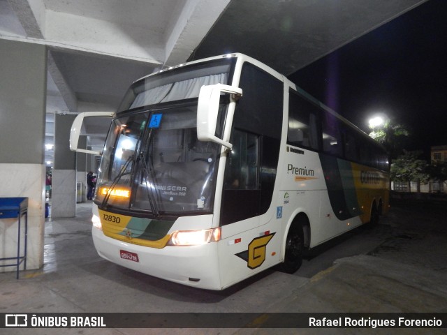 Empresa Gontijo de Transportes 12830 na cidade de Governador Valadares, Minas Gerais, Brasil, por Rafael Rodrigues Forencio. ID da foto: 9367649.