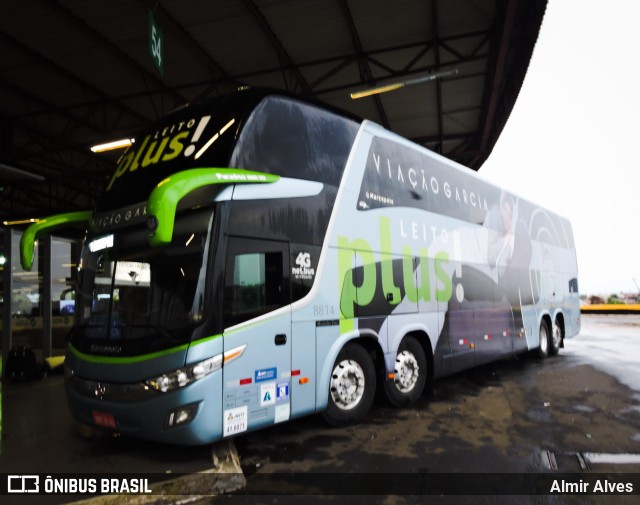Viação Garcia 8814 na cidade de Londrina, Paraná, Brasil, por Almir Alves. Número da foto: #9369361.
