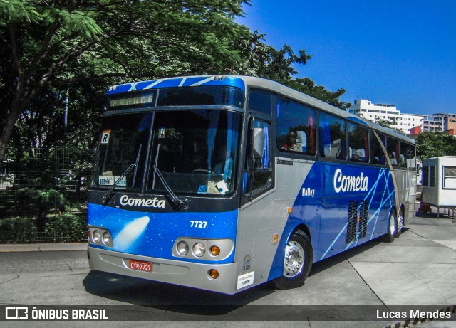 Viação Cometa 7727 na cidade de São Paulo, São Paulo, Brasil, por Lucas Mendes. ID da foto: 9370604.