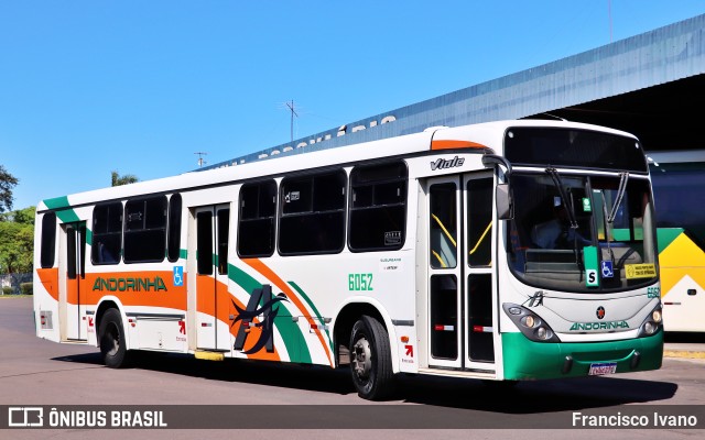 Empresa de Transportes Andorinha 6052 na cidade de Presidente Prudente, São Paulo, Brasil, por Francisco Ivano. ID da foto: 9369483.