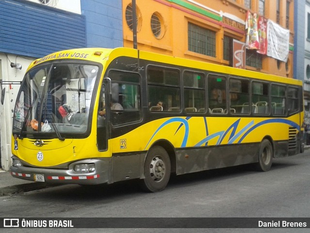 AMSA - Autotransportes Moravia 23 na cidade de Carmen, San José, San José, Costa Rica, por Daniel Brenes. Número da foto: #9367630.