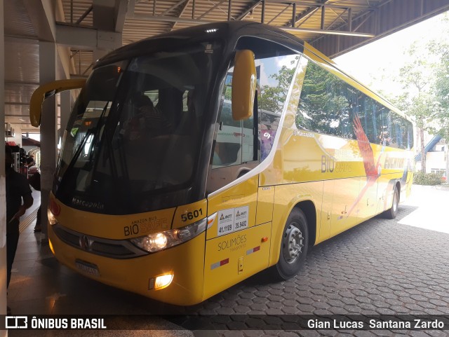 Eucatur - Empresa União Cascavel de Transportes e Turismo 5601 na cidade de Ji-Paraná, Rondônia, Brasil, por Gian Lucas  Santana Zardo. Número da foto: #9369656.