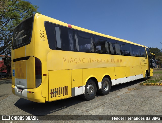 Viação Itapemirim 9561 na cidade de São Paulo, São Paulo, Brasil, por Helder Fernandes da Silva. Número da foto: #9367938.