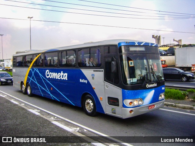 Viação Cometa 7624 na cidade de São Paulo, São Paulo, Brasil, por Lucas Mendes. ID da foto: 9370613.