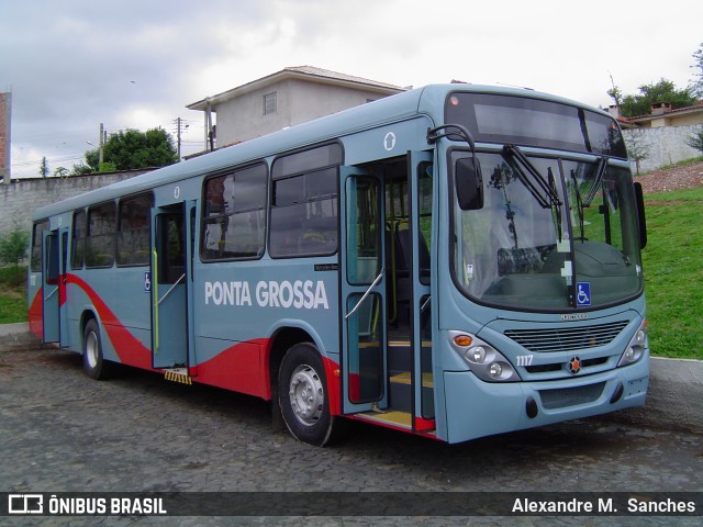 VCG - Viação Campos Gerais 1117 na cidade de Ponta Grossa, Paraná, Brasil, por Alexandre M.  Sanches. Número da foto: #9372378.