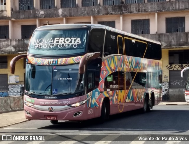 UTIL - União Transporte Interestadual de Luxo 13904 na cidade de Belo Horizonte, Minas Gerais, Brasil, por Vicente de Paulo Alves. ID da foto: 9372667.