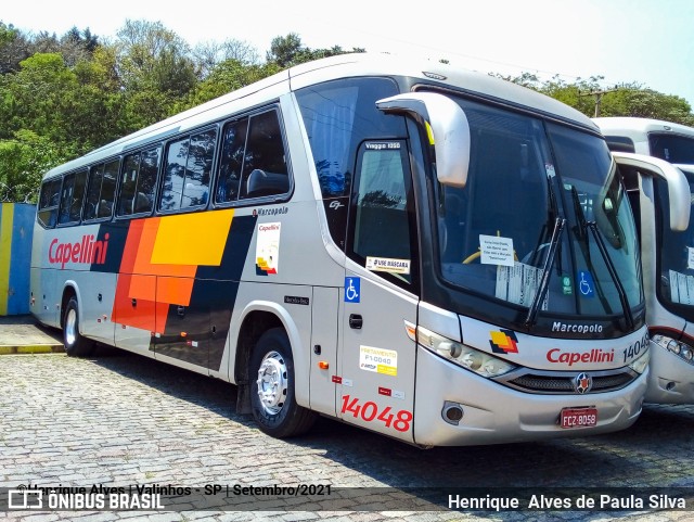 Transportes Capellini 14048 na cidade de Valinhos, São Paulo, Brasil, por Henrique Alves de Paula Silva. Número da foto: #9371530.