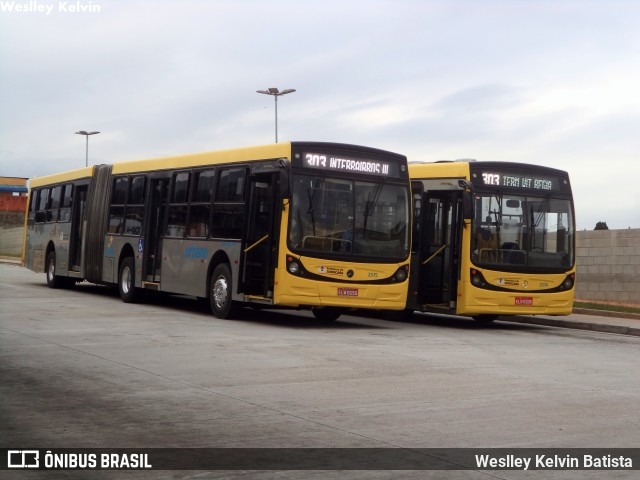 City Transporte Urbano Intermodal Sorocaba 2575 na cidade de Sorocaba, São Paulo, Brasil, por Weslley Kelvin Batista. ID da foto: 9371587.