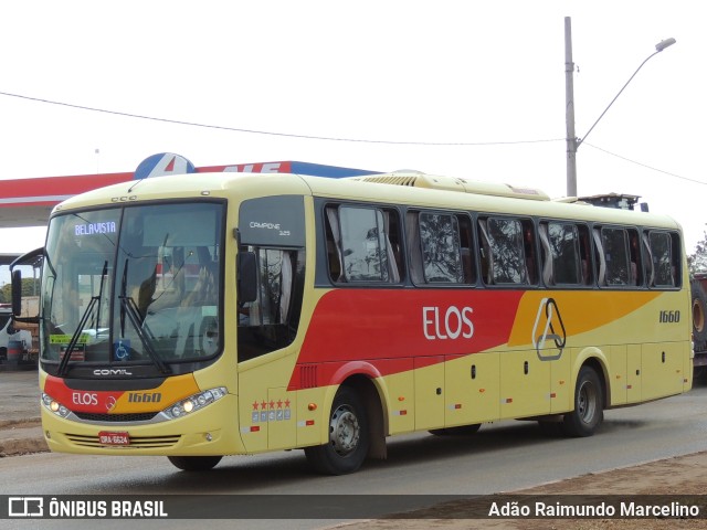 Elos Transportes 1660 na cidade de Paracatu, Minas Gerais, Brasil, por Adão Raimundo Marcelino. ID da foto: 9373698.