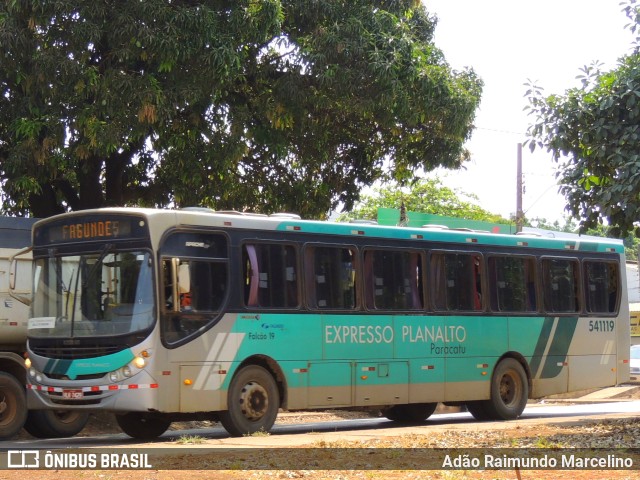 Expresso Planalto 541119 na cidade de Paracatu, Minas Gerais, Brasil, por Adão Raimundo Marcelino. ID da foto: 9373097.