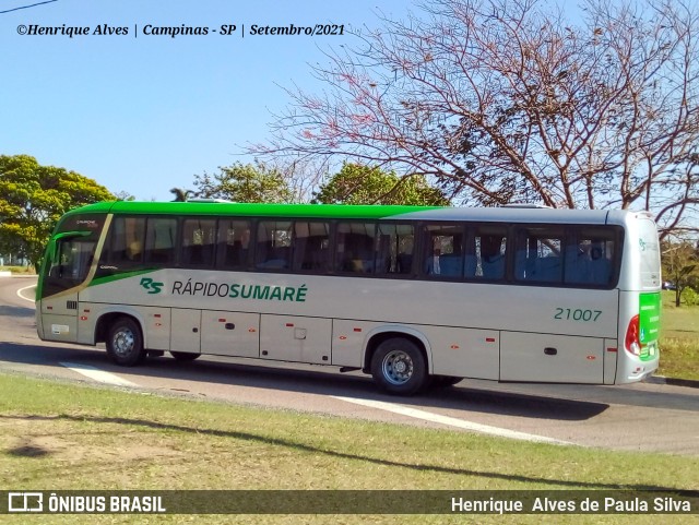 Rápido Sumaré 21007 na cidade de Campinas, São Paulo, Brasil, por Henrique Alves de Paula Silva. Número da foto: #9371585.
