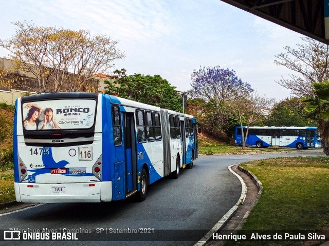 VB Transportes e Turismo 1475 na cidade de Campinas, São Paulo, Brasil, por Henrique Alves de Paula Silva. Número da foto: #9373662.