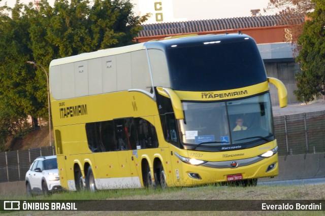 Viação Itapemirim 17037 na cidade de São José dos Campos, São Paulo, Brasil, por Everaldo Bordini. Número da foto: #9371750.