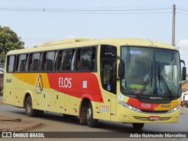 Elos Transportes 1660 na cidade de Paracatu, Minas Gerais, Brasil, por Adão Raimundo Marcelino. ID da foto: 9373717.