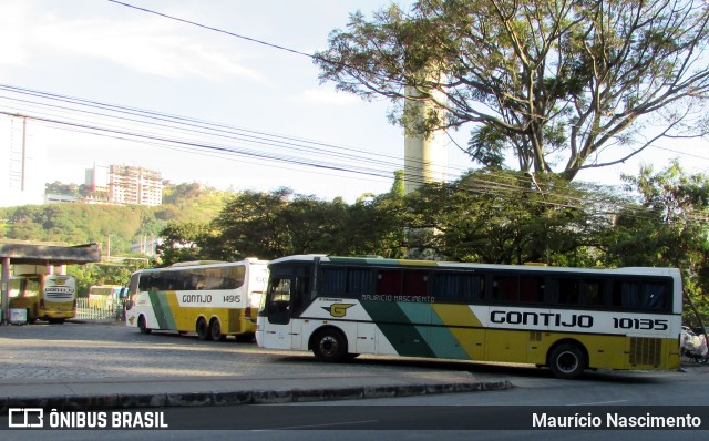 Empresa Gontijo de Transportes 10135 na cidade de Belo Horizonte, Minas Gerais, Brasil, por Maurício Nascimento. ID da foto: 9372695.