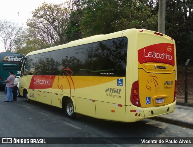 Expresso Leãozinho 2160 na cidade de Belo Horizonte, Minas Gerais, Brasil, por Vicente de Paulo Alves. ID da foto: 9372483.