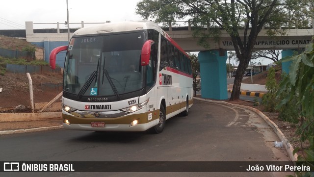 Expresso Itamarati 6391 na cidade de Estrela d`Oeste, São Paulo, Brasil, por João Vitor Pereira. ID da foto: 9372988.