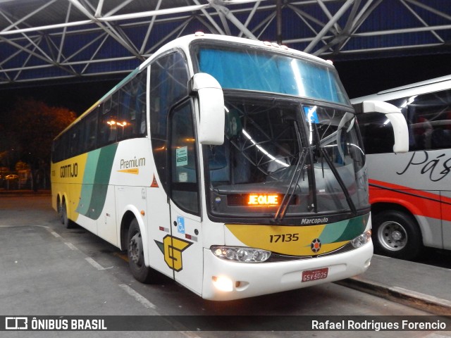 Empresa Gontijo de Transportes 17135 na cidade de São Paulo, São Paulo, Brasil, por Rafael Rodrigues Forencio. Número da foto: #9373451.