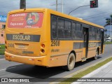 Viação Praiana 2908 na cidade de Itajaí, Santa Catarina, Brasil, por Jonatan Eduardo Jurk Ramos. Número da foto: #:id.