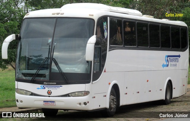 Ônibus Particulares 4913 na cidade de Caldas Novas, Goiás, Brasil, por Carlos Júnior. Número da foto: #9376500.