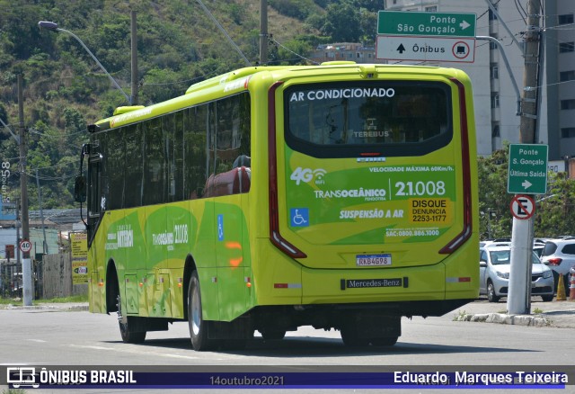 Viação Pendotiba 2.1.008 na cidade de Niterói, Rio de Janeiro, Brasil, por Eduardo  Marques Teixeira. ID da foto: 9375838.