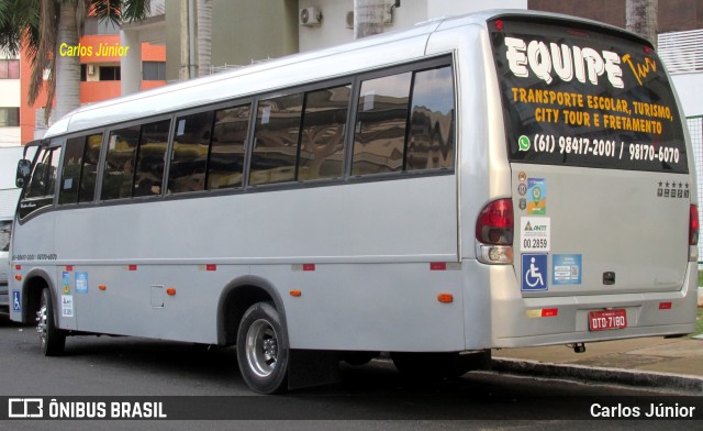 Amar Transporte e Turismo 7180 na cidade de Caldas Novas, Goiás, Brasil, por Carlos Júnior. ID da foto: 9375584.