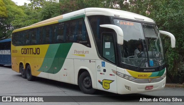 Empresa Gontijo de Transportes 18630 na cidade de São Paulo, São Paulo, Brasil, por Ailton da Costa Silva. Número da foto: #9374564.