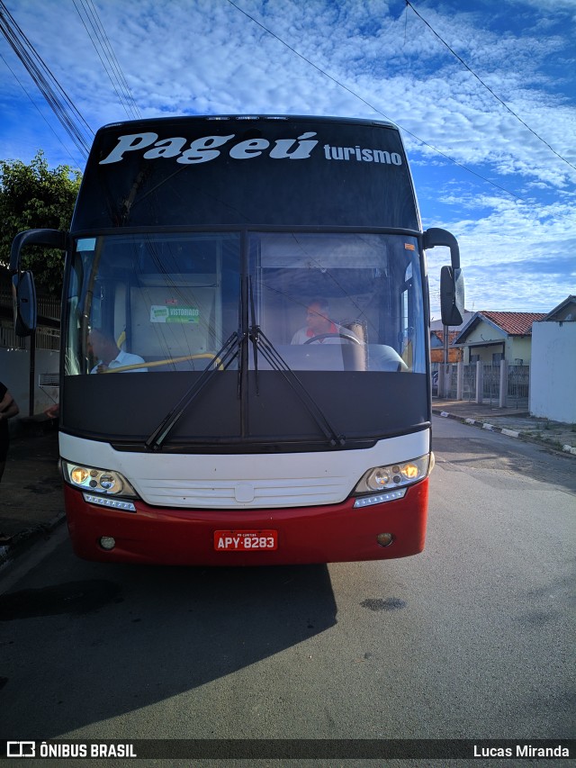 VP Turismo - Viação Pageú Turismo 8283 na cidade de Sumaré, São Paulo, Brasil, por Lucas Miranda. Número da foto: #9375223.