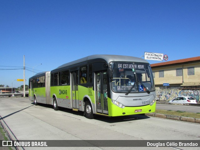 Milênio Transportes 10722 na cidade de Belo Horizonte, Minas Gerais, Brasil, por Douglas Célio Brandao. Número da foto: #9374733.