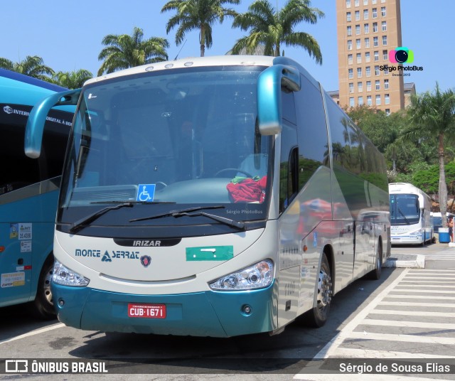 Transportadora Turística Monte Serrat 1100 na cidade de Aparecida, São Paulo, Brasil, por Sérgio de Sousa Elias. ID da foto: 9374838.