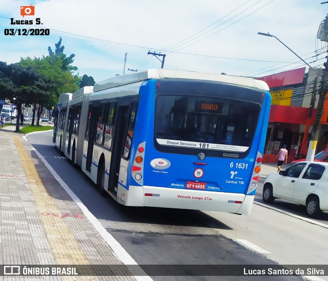 Viação Grajaú S.A. 6 1631 na cidade de São Paulo, São Paulo, Brasil, por Lucas Santos da Silva. Número da foto: #9376701.