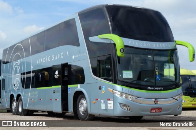 Viação Garcia 7147 na cidade de Curitiba, Paraná, Brasil, por Netto Brandelik. Número da foto: #9376039.