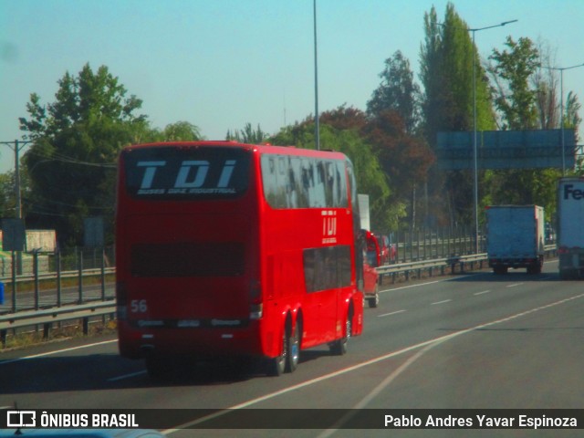 Buses Diaz 56 na cidade de Rengo, Cachapoal, Libertador General Bernardo O'Higgins, Chile, por Pablo Andres Yavar Espinoza. ID da foto: 9376909.