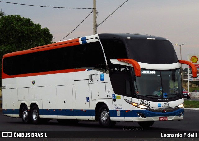 Expresso União 20032 na cidade de Uberlândia, Minas Gerais, Brasil, por Leonardo Fidelli. Número da foto: #9374314.