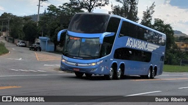 Viação Águia Branca 50160 na cidade de Barra do Piraí, Rio de Janeiro, Brasil, por Danilo  Ribeiro. ID da foto: 9375573.