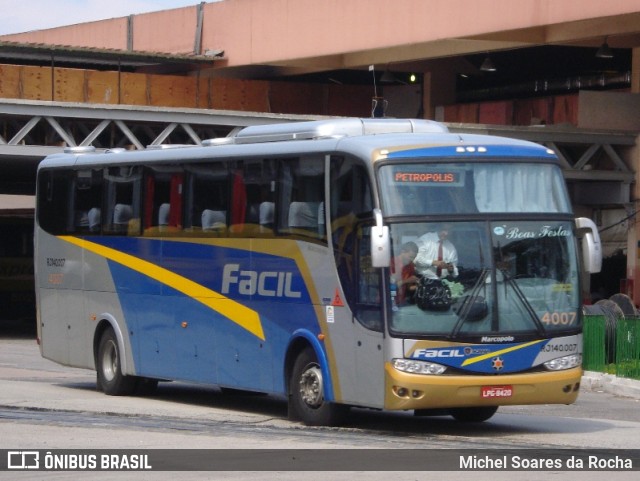 Fácil Transportes e Turismo RJ 140.007 na cidade de Rio de Janeiro, Rio de Janeiro, Brasil, por Michel Soares da Rocha. Número da foto: #9375070.