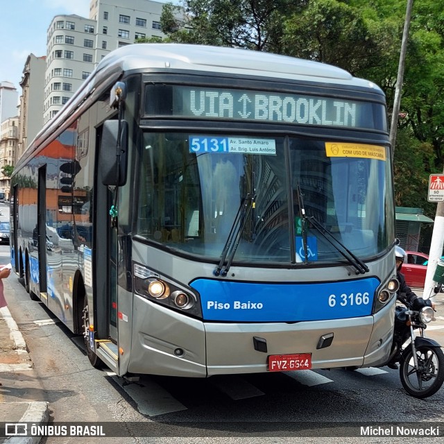 Viação Paratodos > São Jorge > Metropolitana São Paulo > Mobibrasil 6 3166 na cidade de São Paulo, São Paulo, Brasil, por Michel Nowacki. Número da foto: #9376962.