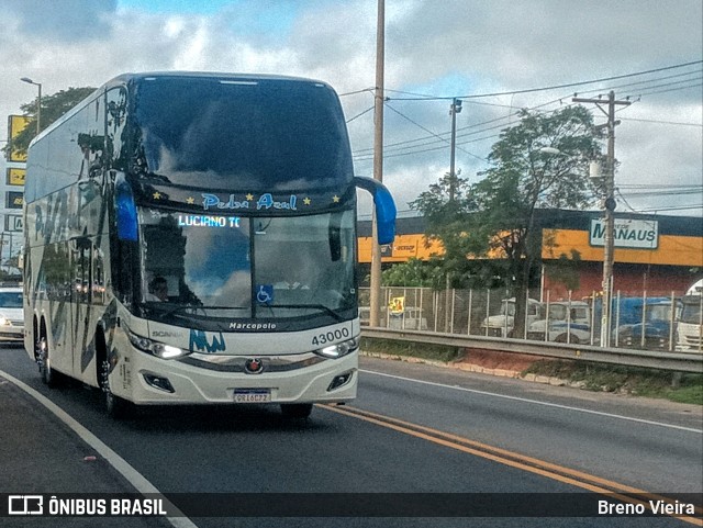 Pedra Azul Turismo 43000 na cidade de Campos dos Goytacazes, Rio de Janeiro, Brasil, por Breno Vieira. ID da foto: 9374830.