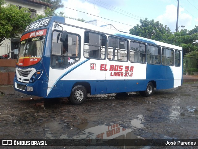 Linea 37-B El Bus S.A 11 na cidade de Asunción, Paraguai, por José Paredes. Número da foto: #9376405.